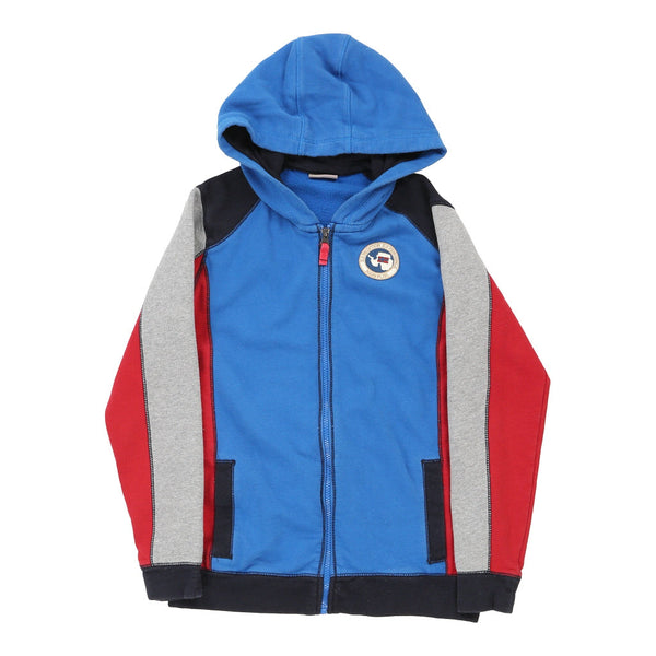 Vintage blue Age 10-12 Napapijri Hoodie - boys medium