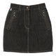 Vintageblack Moschino Denim Skirt - womens 25" waist