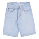 Vintage blue Age 14 Spring / Summer 2015 Stone Island Denim Shorts - boys 28" waist