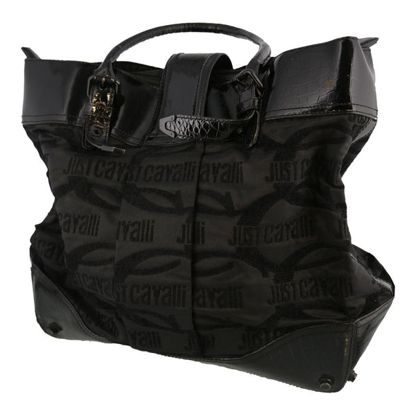 Vintage black Monogram Print Just Cavalli Bag - womens no size