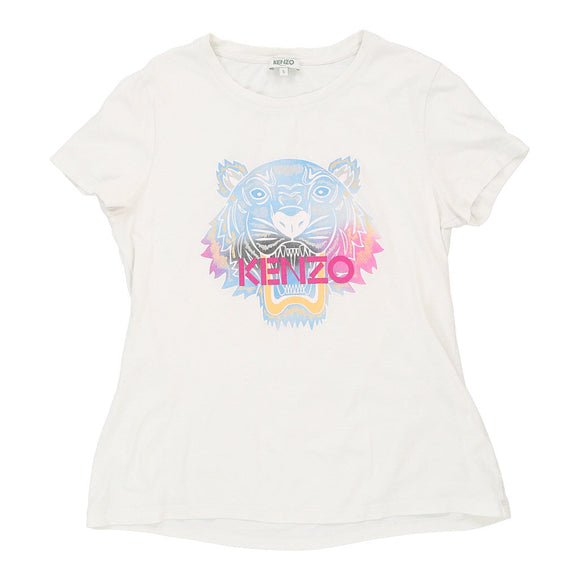 Vintage white Kenzo T-Shirt - womens small