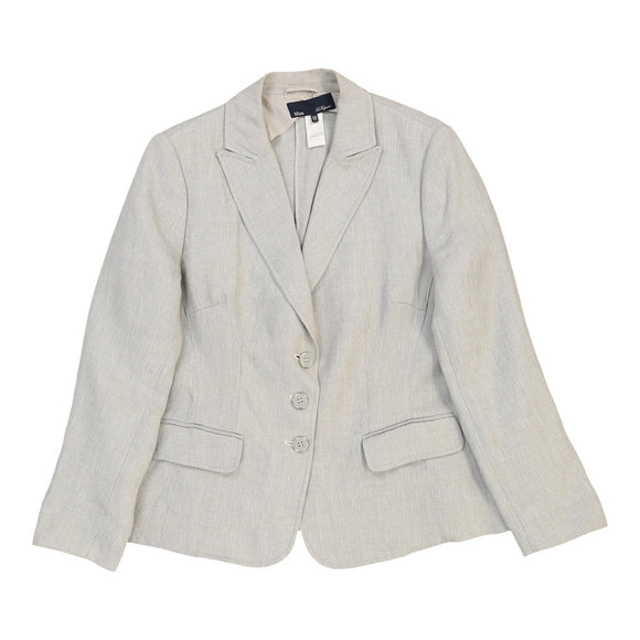 Vintage grey Blue Les Copains Blazer - womens large