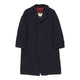 Vintage navy Aquascutum Trench Coat - mens x-large