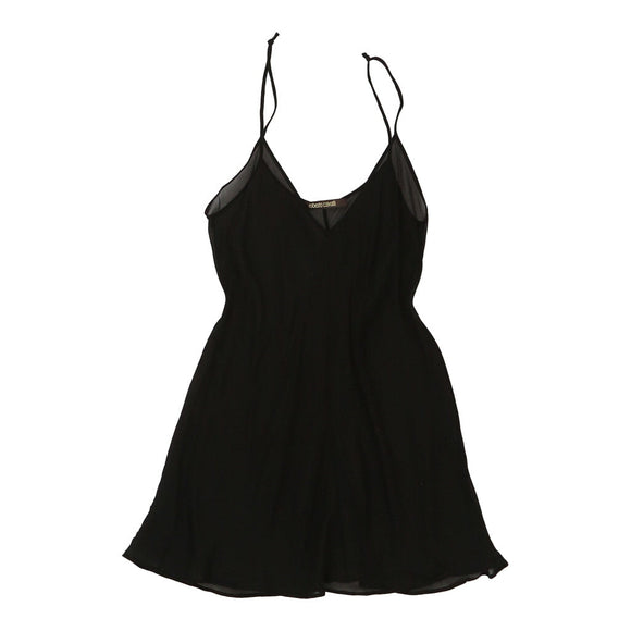 Vintage black Cavalli Midi Dress - womens small