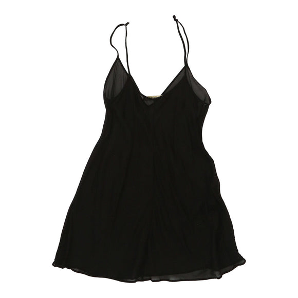 Vintage black Cavalli Midi Dress - womens small