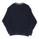 Vintage navy Benetton Jumper - mens x-large