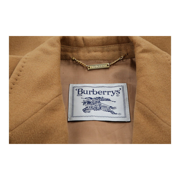 Vintage brown Burberry Overcoat - womens large