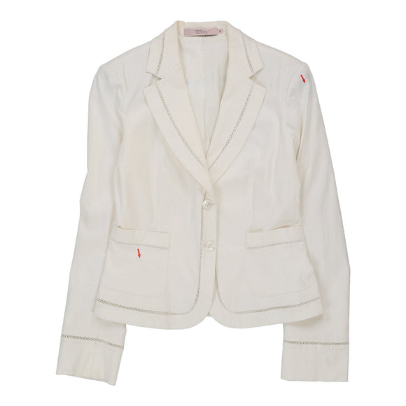 Vintage white Red Valentino Blazer - womens medium