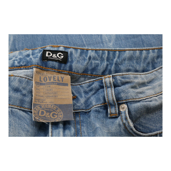 Vintage blue Dolce & Gabbana Denim Shorts - womens 32" waist