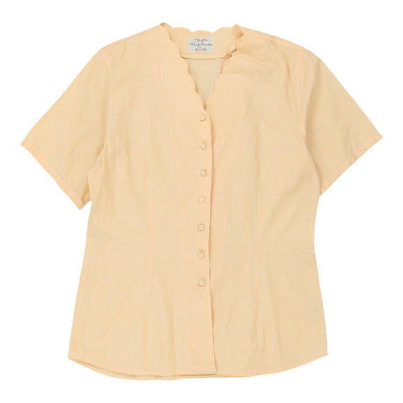 Vintage yellow Benetton Blouse - womens large