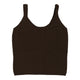 Vintage brown Prada Cami Top - womens x-large