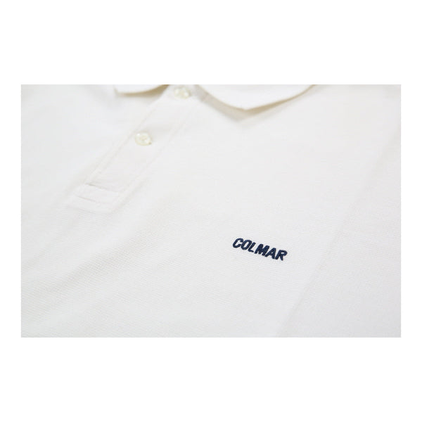 Vintage white Colmar Polo Shirt - mens xx-large