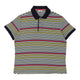 Vintage multicoloured Lacoste Polo Shirt - mens large