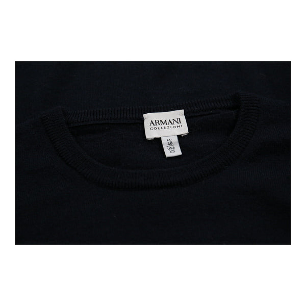 Vintage navy Armani Jumper - mens small