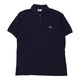 Vintage navy Lacoste Polo Shirt - mens medium