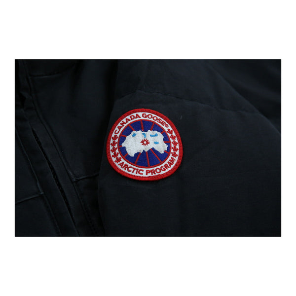 Pre-Loved black Canada Goose Coat - womens x-small