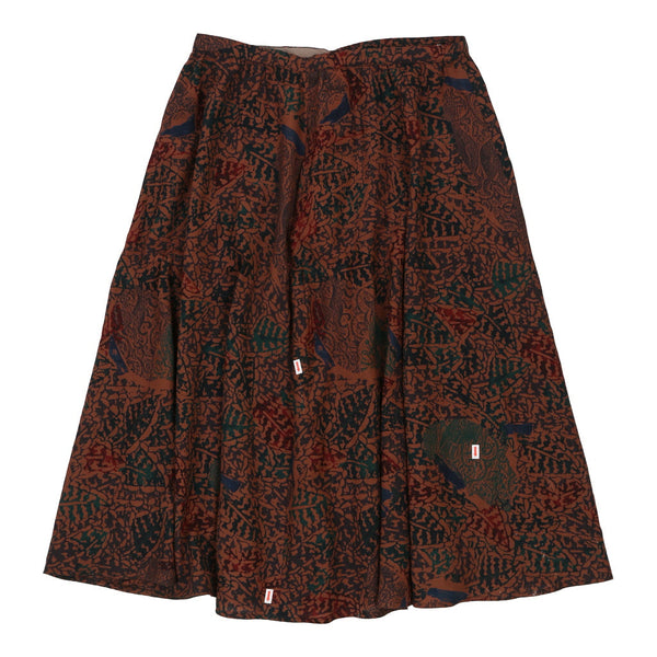 Vintagebrown Les Copains Midi Skirt - womens 32" waist