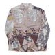 Vintagegrey Benetton Patterned Shirt - womens medium