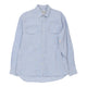 Vintageblue Aquascutum Shirt - mens large