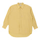 Vintage yellow Christian Dior Shirt - mens x-large