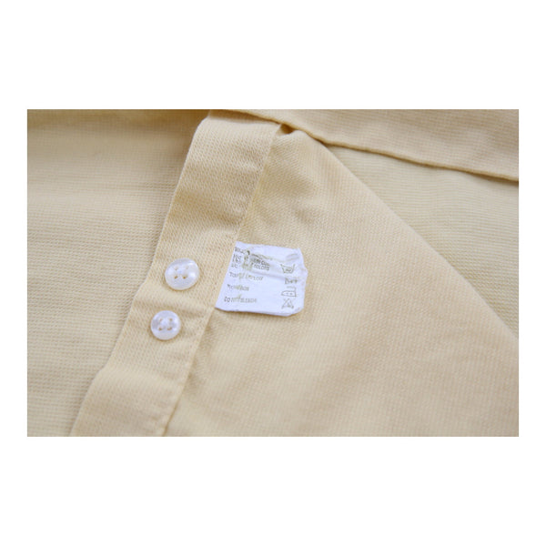 Vintage yellow Christian Dior Shirt - mens x-large
