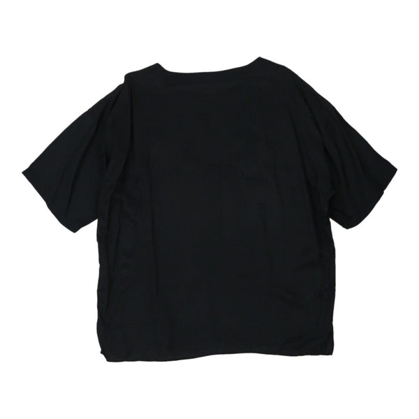 Vintage black Benetton Top - womens xx-large