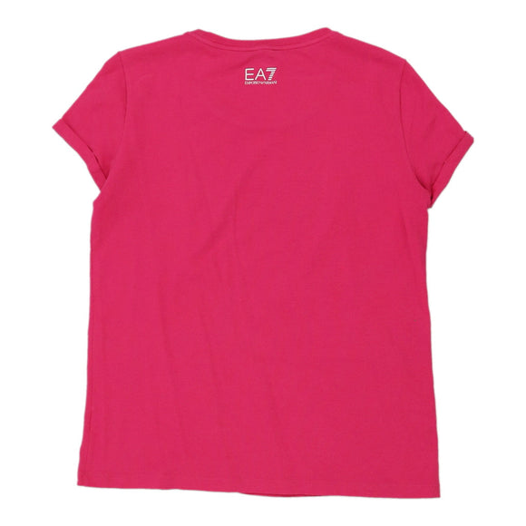 Vintage pink Ea7 T-Shirt - womens medium