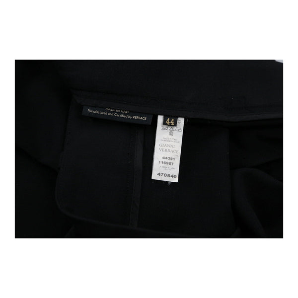 Vintageblack Versace Trousers - womens 32" waist