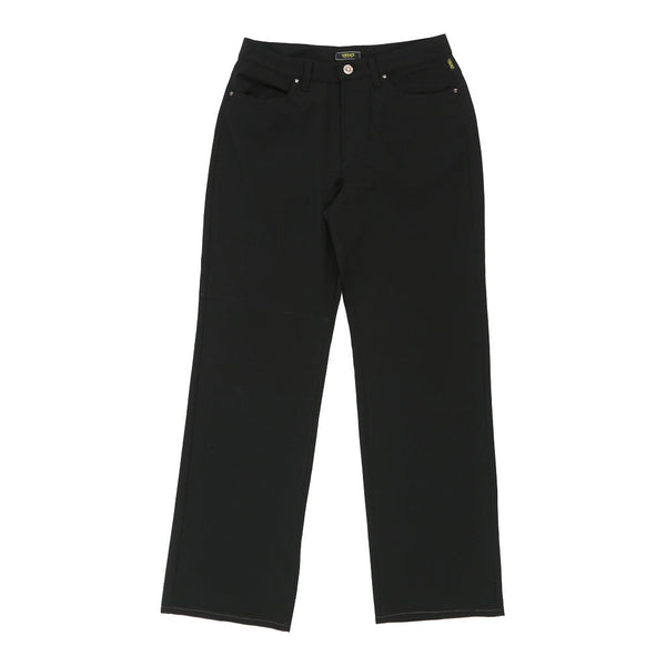 Vintageblack Versace Trousers - womens 30" waist