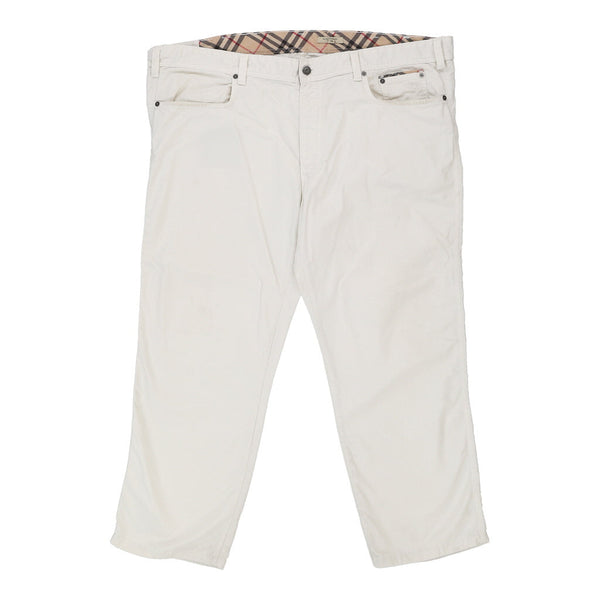 Vintagewhite Burberry London Trousers - mens 44" waist