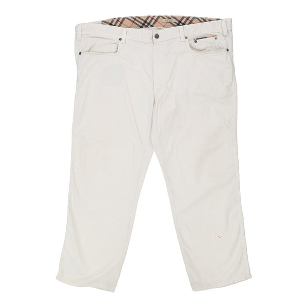 Vintagewhite Burberry London Trousers - mens 44" waist