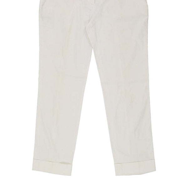 Vintage white Prada Trousers - womens 32" waist