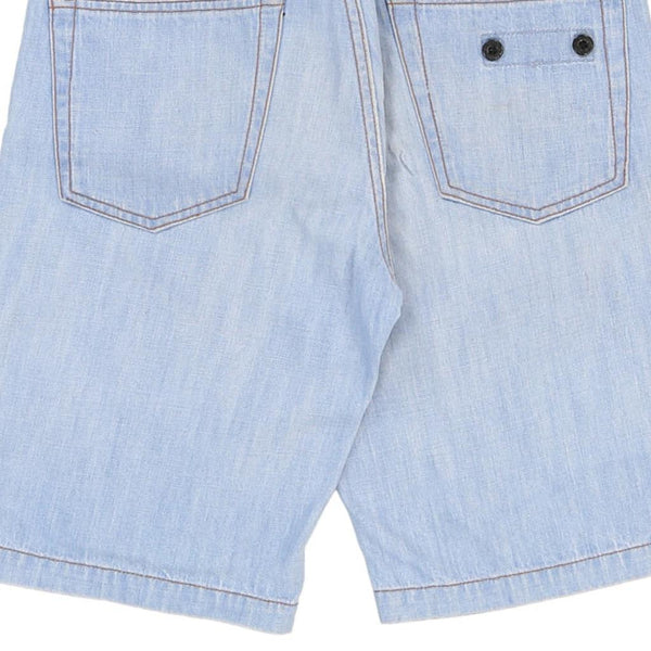 Vintage blue Age 14 Spring / Summer 2015 Stone Island Denim Shorts - boys 28" waist