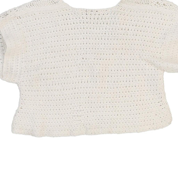 Vintage white Age 8 Kenzo Crochet Top - girls small