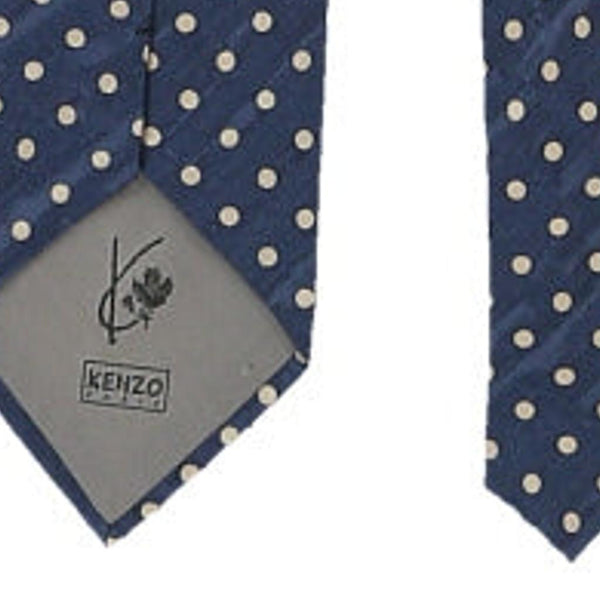 Vintage blue Kenzo Tie - mens no size