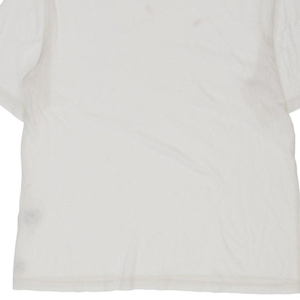 Vintage white Emporio Armani T-Shirt - mens large