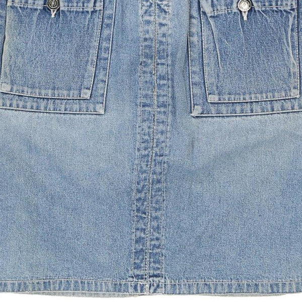 Vintage blue Krizia Denim Skirt - womens 29" waist