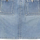 Vintage blue Krizia Denim Skirt - womens 29" waist