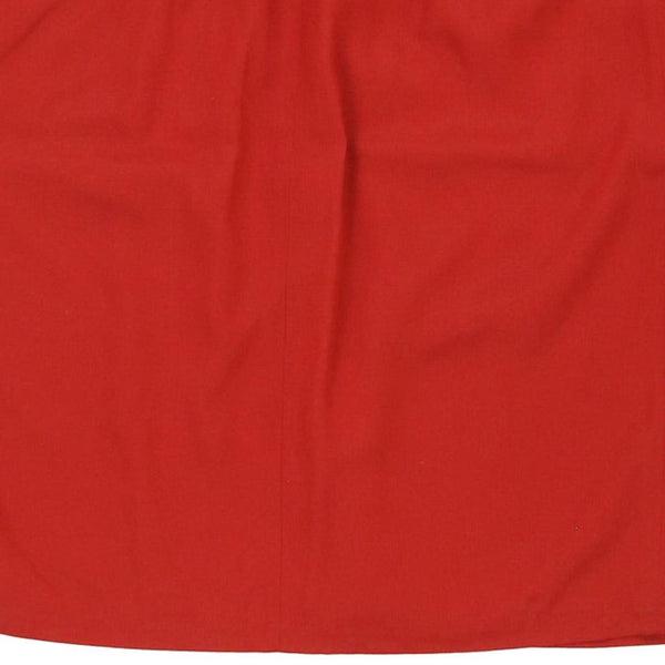 Vintage red Kenzo Skirt - womens 29" waist