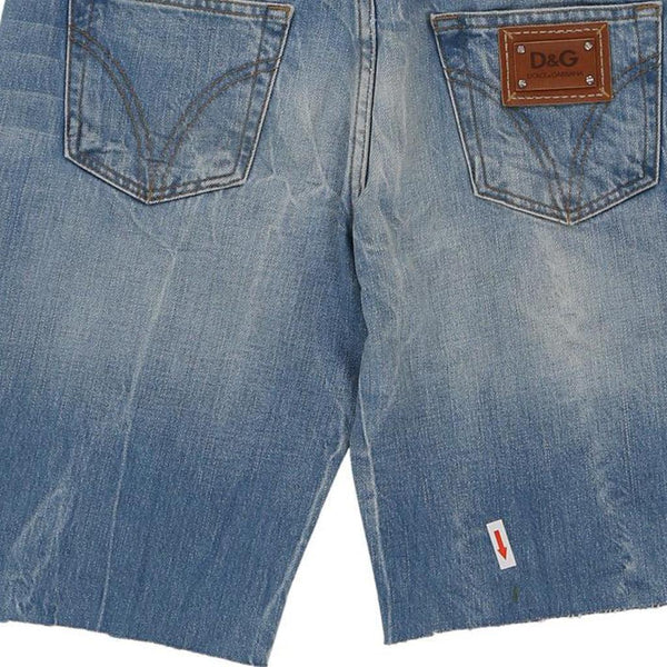 Vintage blue Dolce & Gabbana Denim Shorts - womens 32" waist