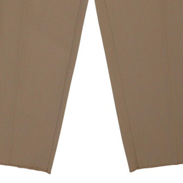 Vintage beige Les Copains Trousers - womens 25" waist