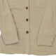 Vintage beige Valentino Shirt - womens medium