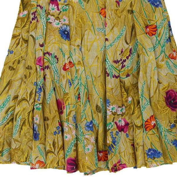 Vintage multicoloured Kenzo Midi Skirt - womens medium