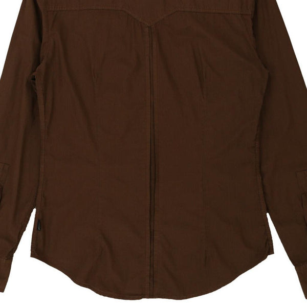 Vintage brown Just Cavalli Shirt - mens small