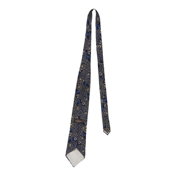 Vintage blue Valentino Tie - mens no size