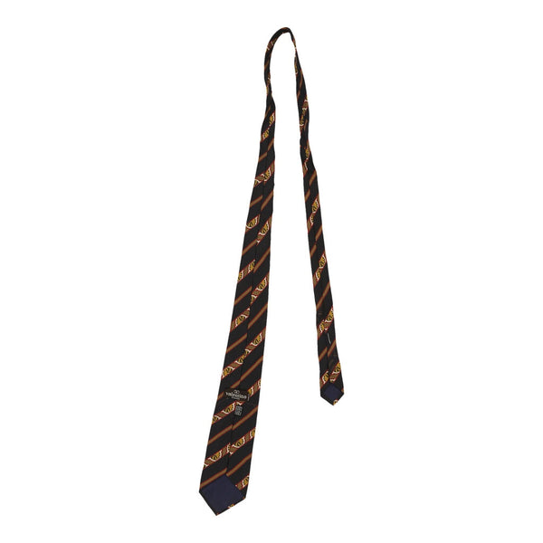 Vintage black Valentino Tie - mens no size