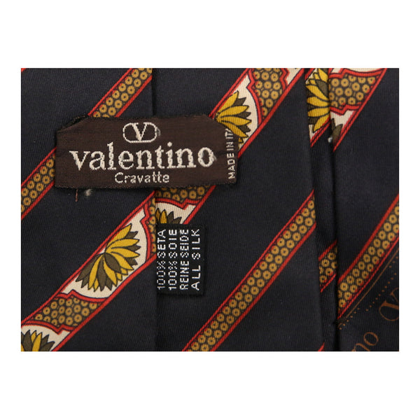 Vintage black Valentino Tie - mens no size