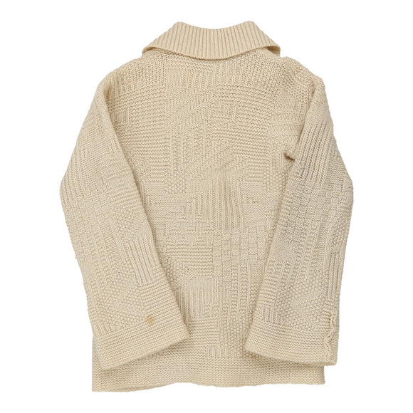 Vintage cream Benetton Cardigan - womens large