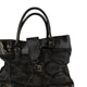 Vintage black Monogram Print Just Cavalli Bag - womens no size