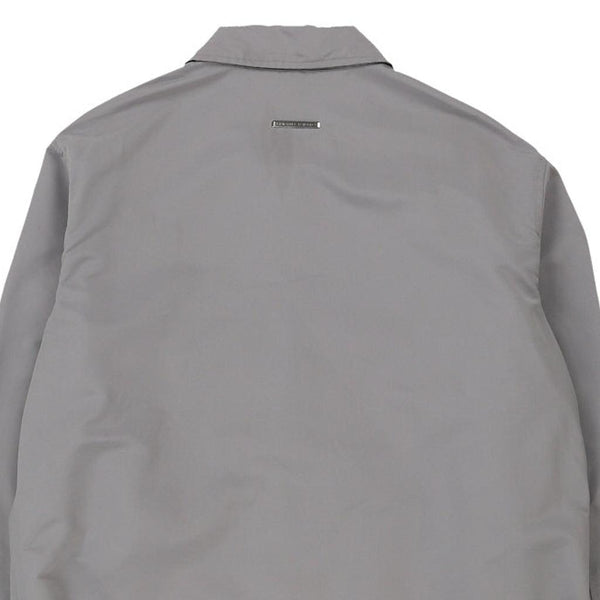 Pre-Loved grey Armani Exchange Jacket - mens large